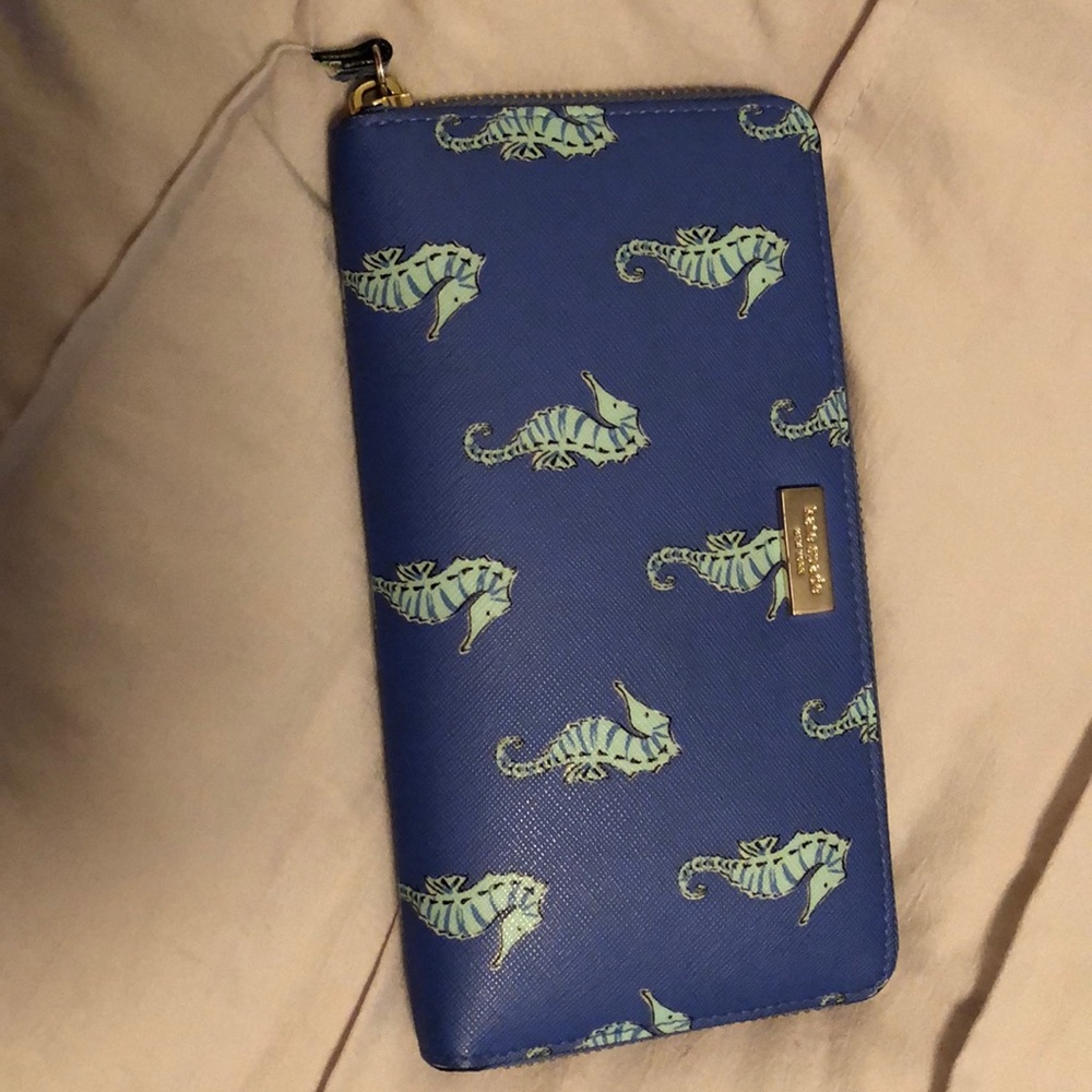 Kate Spade seahorse wallet